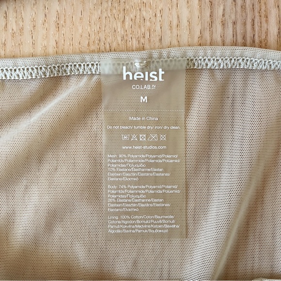 Heist Sheer Bralette and Sheer Brief Set in Sage - Picture 4 of 10